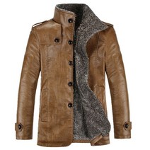 오토바이 바이크 라이딩 가죽 자켓 슈트 봄 가을 겨울 새로운 남성 클래식 자전거 187, 5xl, 카키색 옷감