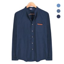 레디코 셔츠_NWM002_Navy 데님 배색 유니클로청 캐쥬얼 네이비 8W15E2F0
