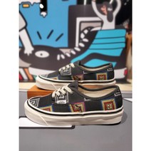 [아울렛 백화점] (VANS) 보드화 남녀공용 스니커즈 애너하임 팩토리 그래니 체크 어센틱 44DX (블랙) (VN0A7Q5CBLK)(1273059)