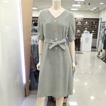 안지크 NC09 지지미 체크 원피스 2color DE2OP5130