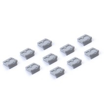 [스마트키퍼] Mini USB-B 포트락 10 | USB포트 잠금장치 | Mini-B 포트보안 | USB보안 | Mini 포트, Mini USB-B 포트락 10개, 그레이(GY)
