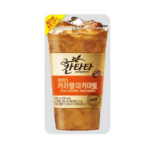 칸타타 아이스 카라멜마키아토 파우치, 230ml, 16개