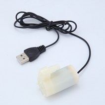 워터펌프 AISITIN-USB 저전압 펌프 1m 라인 DC 3V5V6V 저소음 초소형 마이크로 소형 워터, 03 Vertical white