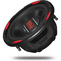 BOSS 오디오 시스템 AR100DVC 10인치 자동차 서브우퍼 출력 1400W 듀얼 4Ω 음성 코일 개별, 10 1400 Watt