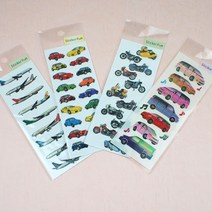 스티커펀 클래식카 오토바이 비행기 스티커st141 클래식카(ZR254)