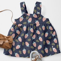 자투리 DTP면20수 0136핑크딸기