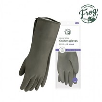 FROG 라텍스 고무장갑 스트롱 그레이 주방장갑 설거지 세차 캠핑 청소 위생 주방장갑 설거지장갑, 소, 소(S)