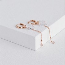 클루 NC14 아이스 크리스탈원터치귀걸이 PNCLER20672OPW