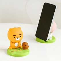 18000 카카오프렌즈 피규어 휴대폰 거치대, 토끼와 어피치, 1개