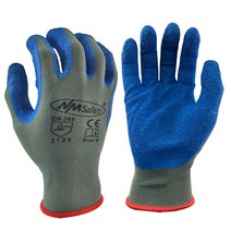 가시장갑 용접장갑 작업 절연 장미 넝쿨 안전 미끄럼 방지 안전 장갑 24 개/12 쌍 빌더 낚시 정원, 02 NM1350P-GRB_01 S