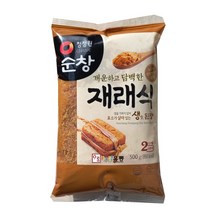 청정원/재래식된장(봉지) 500g, 1개