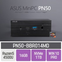 ASUS PN50-BBR014MD [대체출고 됩니다.], 16GB + 1TB + WIN10 PRO, PN50-BBR014MD(4500U)