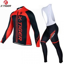 x-tiger 자전거 의류 사이클 복장 싸이클 라이딩 상하의 세트 MTB 의류 저지 빕숏 타이즈 쫄바지