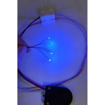 사전 유선 0402 Smd led 3v 10 색 30cm 연결 와이어 취미 키트 철도철도스타십건담 조명 5 개 279521, 0402blue