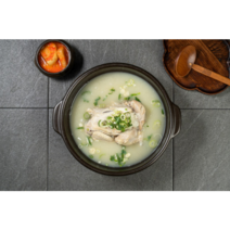 대구유명맛집 청송삼계탕 삼계탕밀키트 몸보신 보양식 국내산 캠핑 간편식 1 2인분 1260g, 깊고 진~한 진국육수(약700g), 시원~ 아삭 인기만점 깍두기(약 1kg)