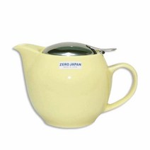 W6DCC73P 티용품 카페 2인용 BBN-02LY 레몬옐로우 티포트 도자기 커피전문점 베이커리 전기포트, PD 본상품선택