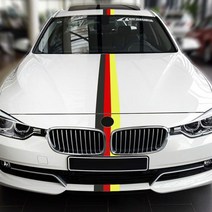 독일 국기 데 스티커 랩핑 시트 15cm x 1M 부분도색 독일저먼몰딩 차기스제거 세계국기 그릴몰딩, 독일국기데칼스티커