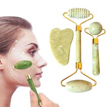 모드시 괄사마사지 세트 얼굴 하트 괄사 바디 마사지기, 3p세트