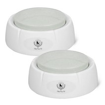 딩동펫 반려동물 훈련 녹음 간식벨 2종세트, 핑크, 블루, 1세트