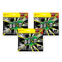 롯데 확!깨는 졸음번쩍껌 105g x 1봉(박스포장) 사무실간식 졸음깨는껌 롯데껌, 1개