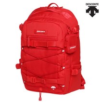 데상트백팩 KQF 루프 백팩 SM123HBP16 RED, 레드계열