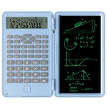 RUN 기술 공학용 계산기 + 전자칠판, 블루 KXs0457783-BU