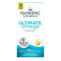 노르딕내추럴스 얼티메이트 오메가 640mg 레몬맛 120정