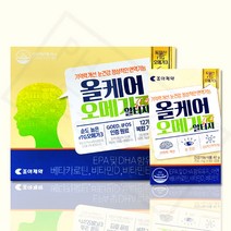 조아제약 올케어 오메가3 rTG 120캡슐 (60캡슐 x 2EA)