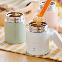 오슬로 미니 푸드자 (220ml / 280ml) 어린이 이유식통밥 국 친환경 스텐 보온, 280ml, 핑크