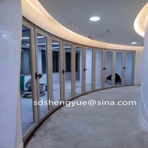 베란다폴딩도어 접문알루미늄 열 브레이크 바이 접이식 도어 스태킹 파티오, 한개옵션0