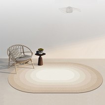 리진 타브 그라데이션 러그 140X200cm/타원형 사계절용