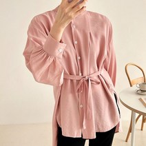 키첼 샤른 벨트 블라우스