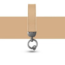 차키 케이스 포르쉐 박스터 카이맨 파나메라 카이엔 마칸 718911 타이칸 자동차 키 커버, Beige Keychain, Leather