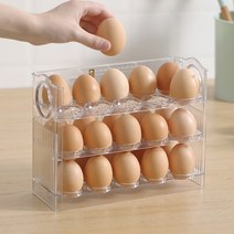 계란한판! 3단 보관함 냉장고 정리 수납공간, 1개