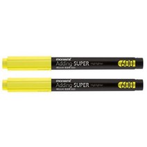 [모나미]-에딩슈퍼 형광펜 600, (Yellow:New), 24개