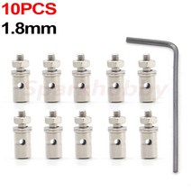 10pcs 1.3mm 1.8mm 2.1mm 푸시로드 커넥터 스토퍼 금속 퀵 어저스터 및 비행기 부품 용 l 자형 육각 렌치 diy rc, 10개 1.8mm