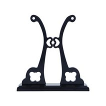 너슬부채 한국무용 전통 부채춤 여성 댄스 자수 꽃 핸드 헬드 나무 손잡이 팬 빈티지 반투명 중국 스타일 라운드 실크 술, 37 Black Display Rack