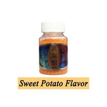소프트 젤리 낚시 미끼 1 병 70g 450 개 잉어 낚시 구슬 콩 낚시 펠렛 보일리스 태클, Sweet Potato flavor