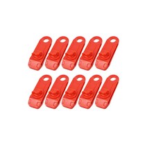 10 텐트 천막 클립 팩 휴대용 나일론 미끄럼 방지 클램프 방풍 고정 장치 액세서리 캠핑 피크닉 등반, 유형1