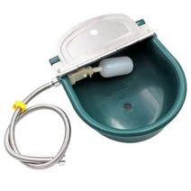 자동 가축 급수기 개 식수 그릇 가축 술꾼 암소 말 염소 개 플로트 밸브 급수기 급수 공급기, with float and tube