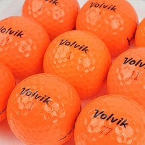 볼빅 노랑계열 붉은계열 흰볼 레드볼 옐로우볼 로스트볼 골프공, 볼빅 붉은계열 A 30개