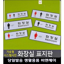신축 공용건물 화장실 위치안내 표지판 대문문패 사무실안내판 사무용품전문점 고정문 간판, 소-남
