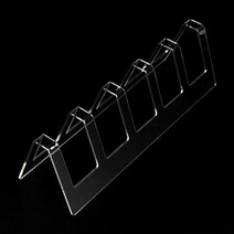 투명 아크릴 접시 받침대 진열대 장식장 거치대 소품