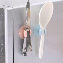 도매팜 간편부착 주방 흡착식 밥주걱 홀더 주방용품 주걱꽂이, 3P, 랜덤