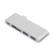 TF 카드 판독기가 장착된 Type-c 스플리터 USB 3.0 High Transmission USB-C 어댑터 컨버터, type0