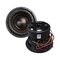 American Bass XFL-1044 2000w 25 4cm(10인치) 대회용 자동차 서브우퍼 7 6cm(3인치) 보이스 코일/5 9kg(294온스)