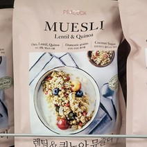 피코크 렌틸 퀴노아 뮤즐리 400g, Muesli