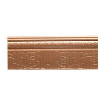 웨인스코팅 몰딩 WainscotWainscot 벽 장식용 3D 접착 스티커 충돌 방지 세척, coppery