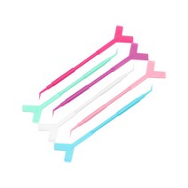 CMCOSMETIC Y자 롱 펌스틱 5종 10개입, 화이트