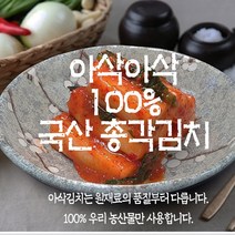 HACCP인증 농가 국산 아삭하고 시원한 알타리 3KG